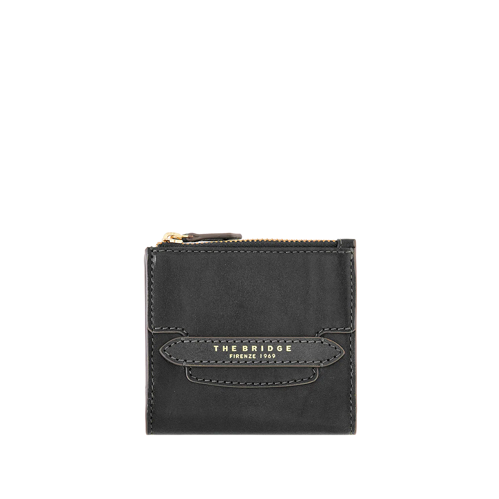 Le Tanneur, Portafoglio, Portamonete, in pelle granata, Giulietta, donna, 4 tasche piatte, 18 scomparti per carte, tasca con cerniera, moneta, chiusura a bottone a pressione, anti RFID, porta carte