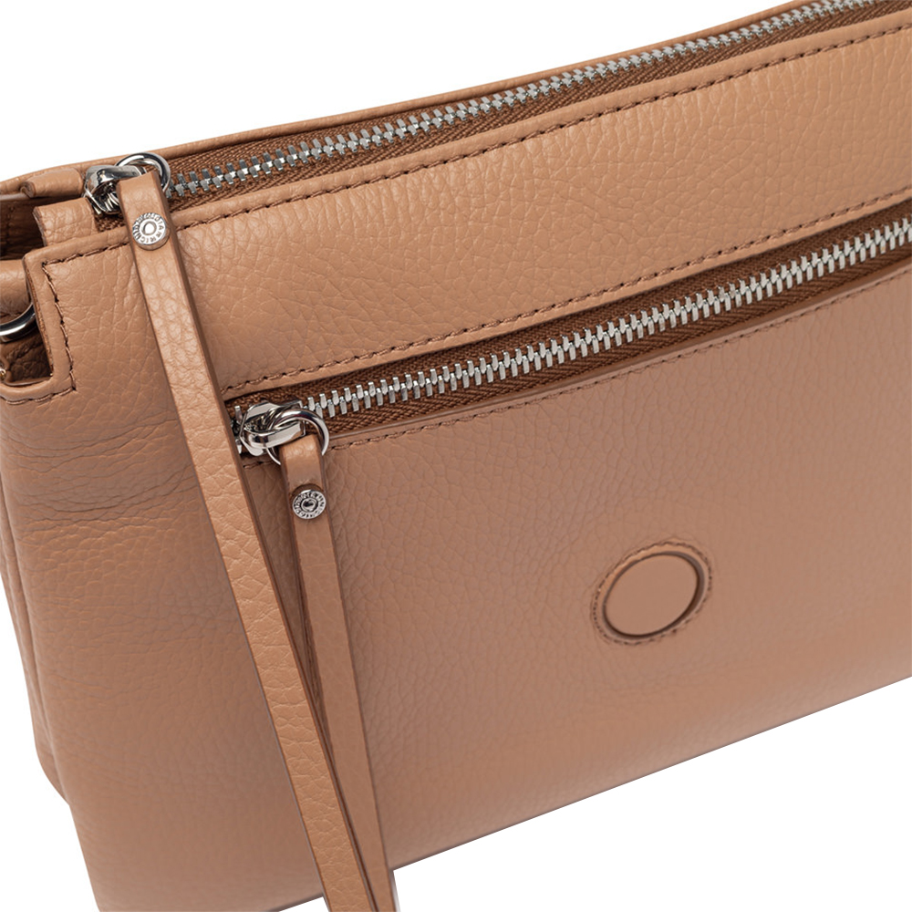 Gianni Conti Gladstone Grab 913318 - Borsa A Tracolla In Pelle Italiana Di Alta Qualità, 35x17.5x18 Cm