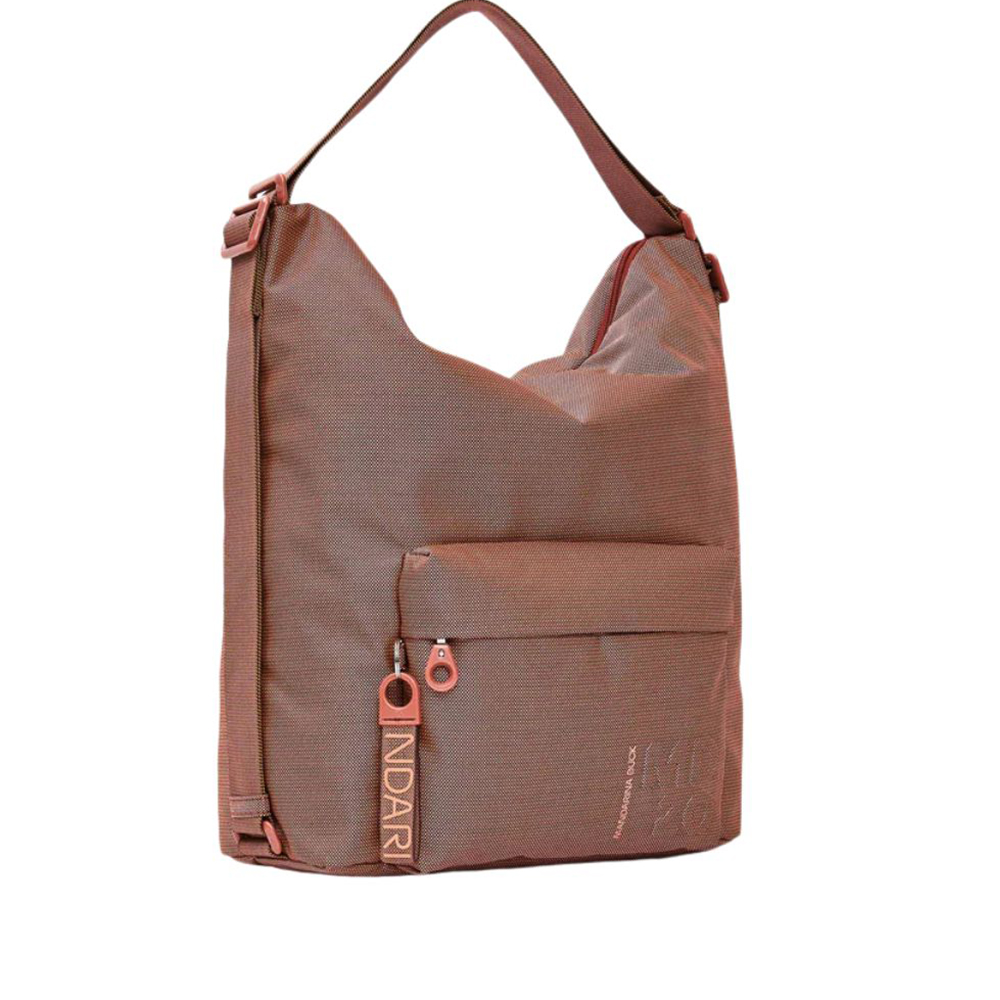 MD20 Hobo Shoulder Bag MANDARINA DUCK P10QMT09 APECAN NUT - Grazia ...