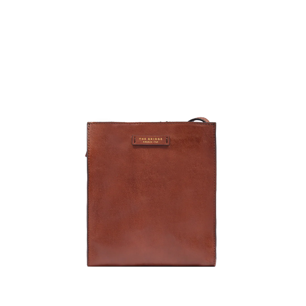 Shopper The Bridge in pelle Nera (044900-4N-30) - Buroni Pelletterie
