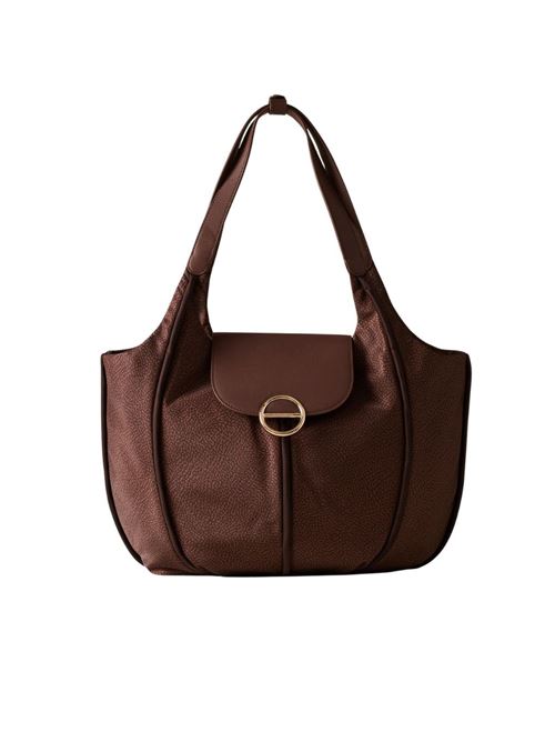 Cottage shopping bag borsa a spalla large BORBONESE | 91010123AJ0B038