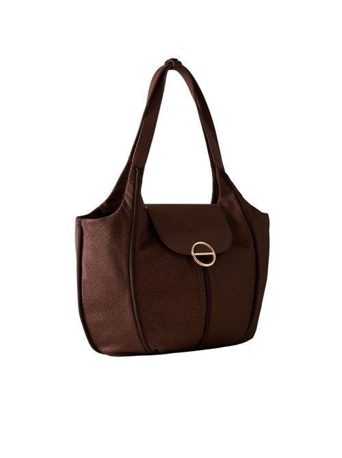 Cottage shopping bag borsa a spalla large BORBONESE | 91010123AJ0B038