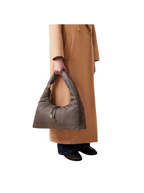 Twinnie Hobo shoulder bag medium BORBONESE | 91010125X95BX11