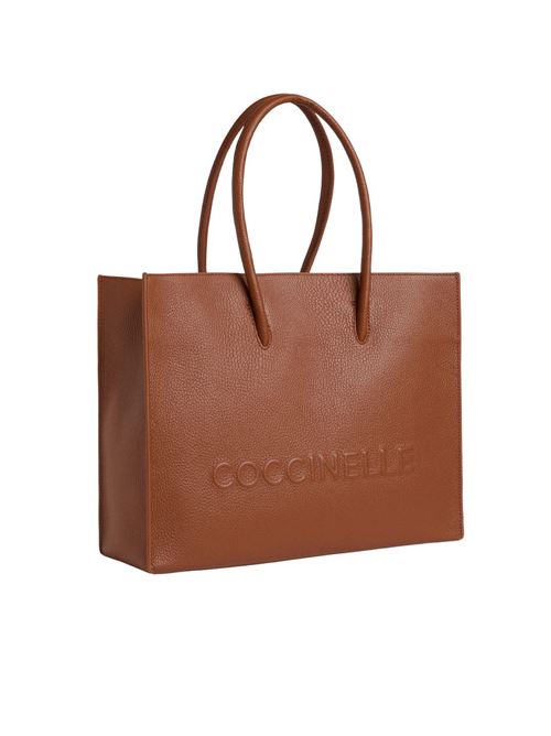 Myrtha Maxi Logo Borsa a Spalla COCCINELLE | E1QBB180201MW11