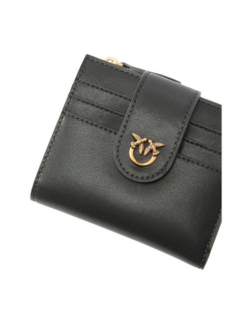 Portafoglio zip-around in nappa chevron PINKO | 103610A0F1Z99Q