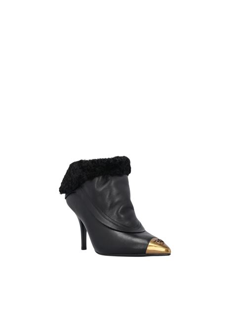 Stiefeletten in Pelzoptik mit metallischer Spitze PINKO | SD0421P093Z99