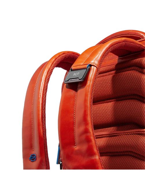 Zaino porta pc da 14  in pelle PIQUADRO | CA6591B2CBLU2