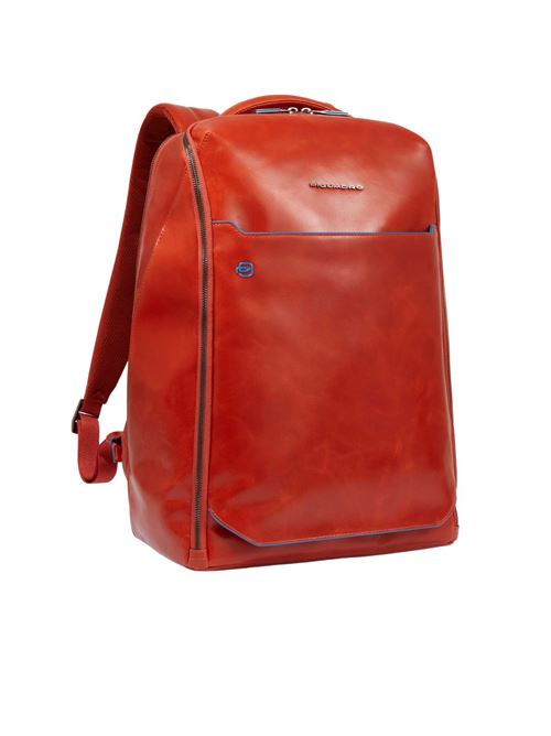 Blue Square Leder Rucksack PC 15,6 PIQUADRO | CA6593B2CCU4