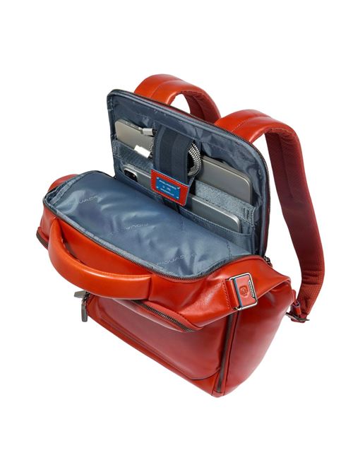 Blue Square Leder Rucksack PC 15,6 PIQUADRO | CA6593B2CCU4