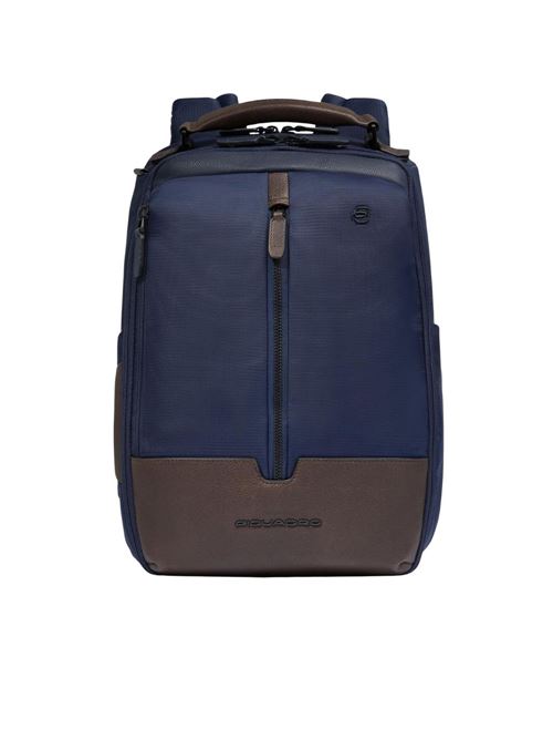 Zaino da viaggio in tessuto riciclato PIQUADRO | CA6823W138BBLUTM