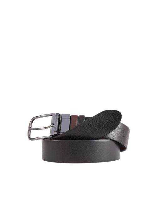 Umkehrbarer Herrengürtel mit Dornschließe PIQUADRO | CU4877B3BTMN
