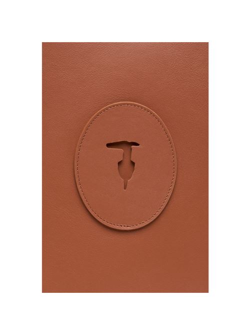 Society große Schultertasche aus Leder TRUSSARDI | WBB03L11022