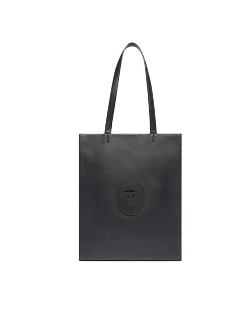 Society große Schultertasche aus Leder TRUSSARDI | WBB03L11033