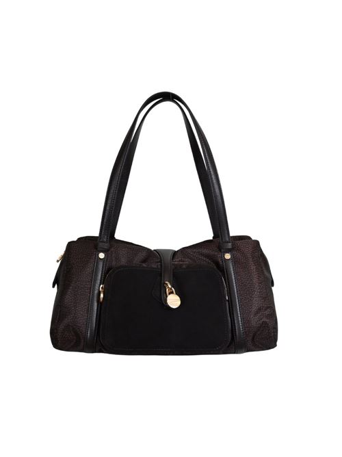 Poche bauletto borsa a spalla media BORBONESE | 910101950292F219