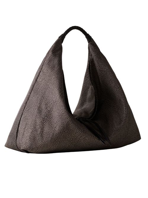 Plie hobo borsa a spalla grande BORBONESE | 910102070195FM32