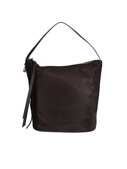 Prive secchiello borsa a spalla media BORBONESE | 91010227AH1F219