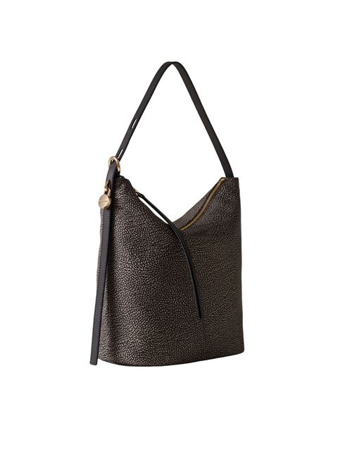 Prive secchiello borsa a spalla media BORBONESE | 91010227AH1FM32