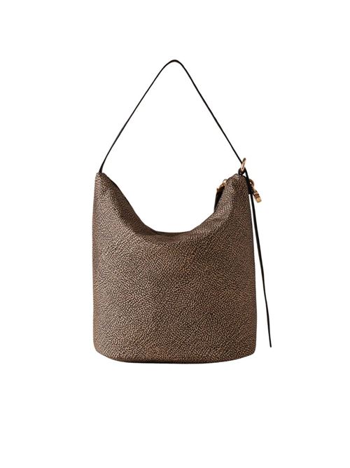 Prive secchiello borsa a spalla media BORBONESE | 91010227AH1FX11