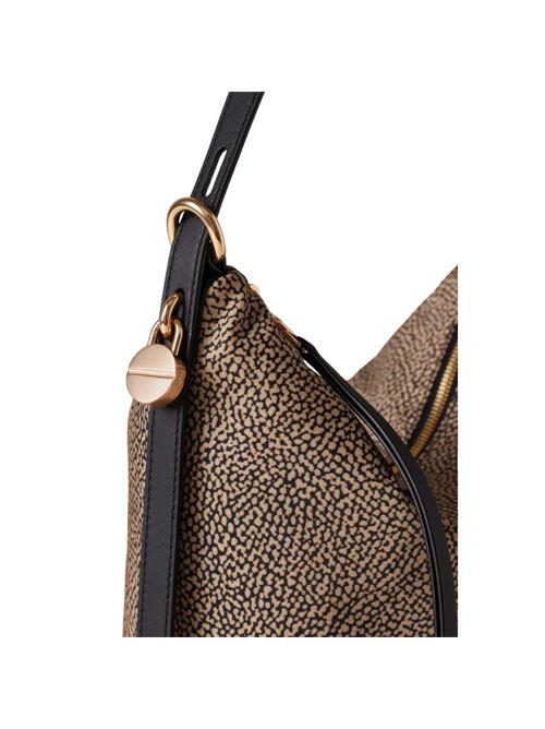 Prive secchiello borsa a spalla media BORBONESE | 91010227AH1FX11