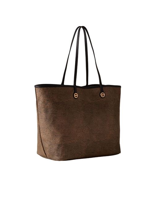Flight borsa shopping a spalla BORBONESE | 910102560207B306