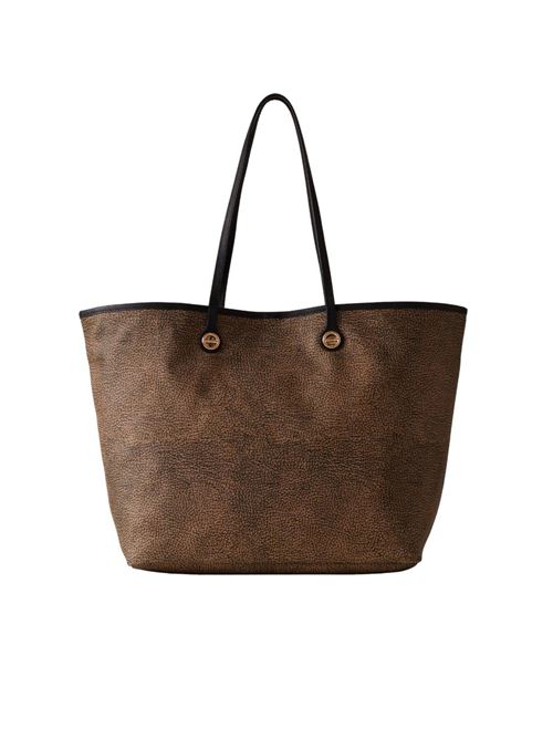 Flight borsa shopping a spalla BORBONESE | 910102560207B306