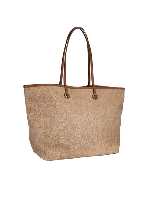 Flight borsa shopping a spalla BORBONESE | 910102560207BK88