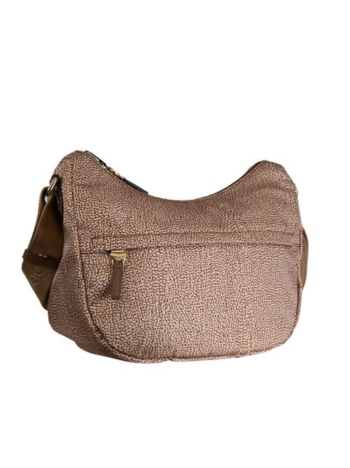 Luna borsa a tracolla media BORBONESE | 91010340X95B994