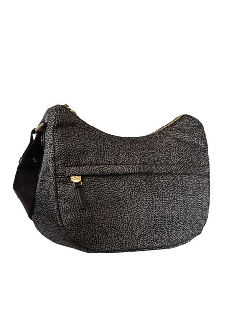 Luna borsa a tracolla media BORBONESE | 91010340X95BM32