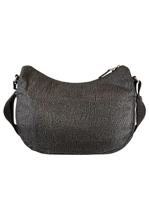 Luna borsa a tracolla media BORBONESE | 91010340X95BM32
