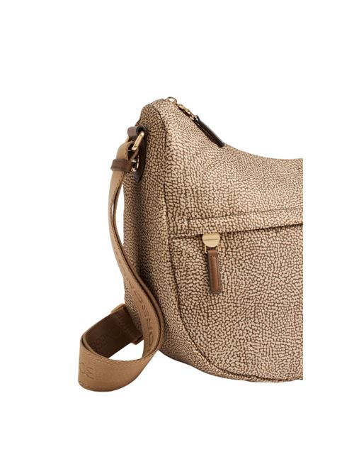 Luna borsa a tracolla media BORBONESE | 91010341X95B994