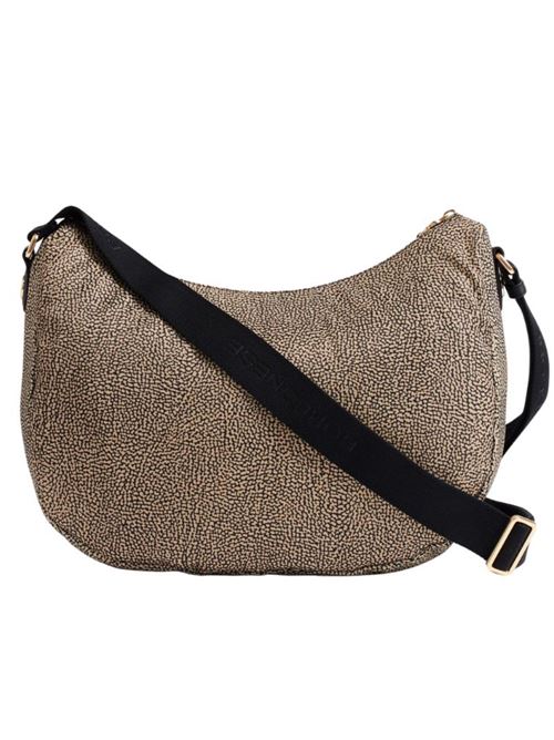 Luna borsa a tracolla media BORBONESE | 91010341X95BX11