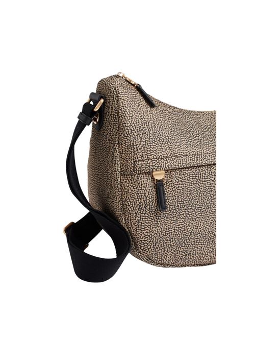 Luna borsa a tracolla media BORBONESE | 91010341X95BX11