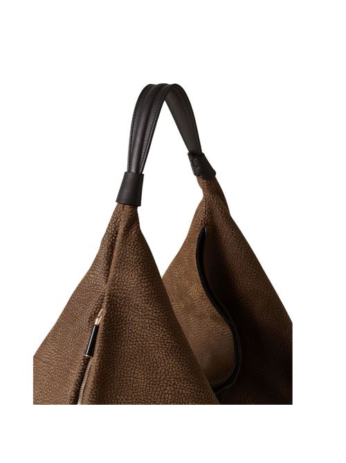 Plie medium shoulder bag BORBONESE | 910103730299B280