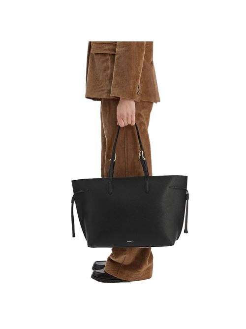 Ava borsa a spalla grande FURLA | WB02059NERO
