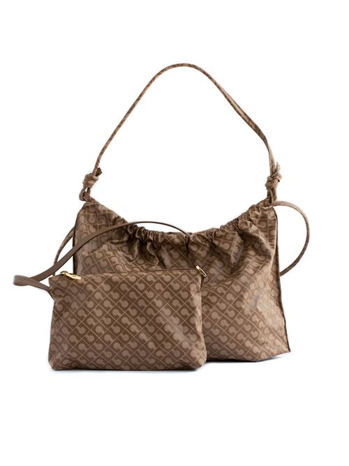 Hobo shoulder bag GHERARDINI | GHB0210ICHESTNUT