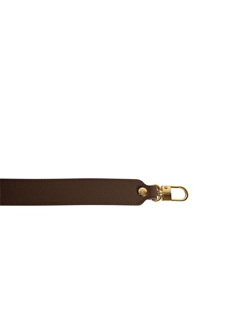 leather shoulder strap GHERARDINI | GHB0273ITABACCO