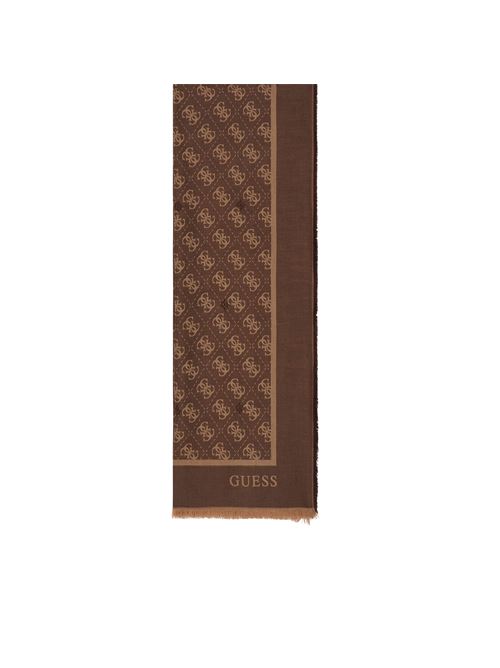 Jacquard pashmina GUESS | AW5529VIS03BRO