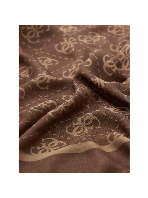 Jacquard pashmina GUESS | AW5529VIS03BRO