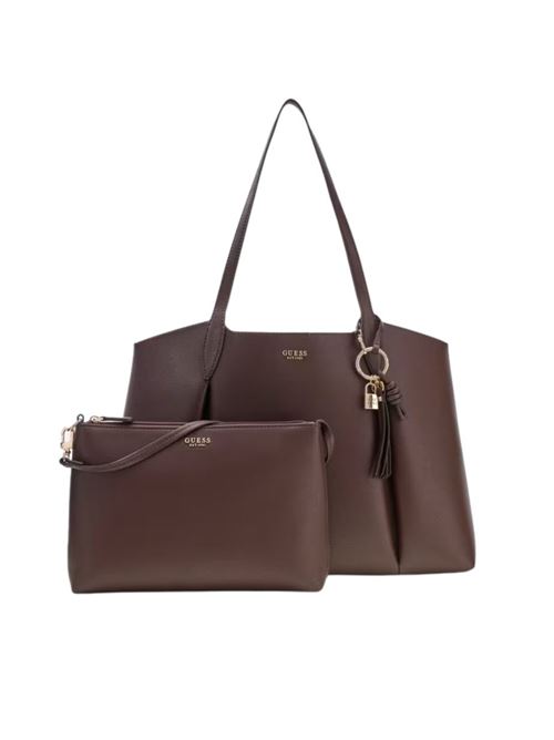 Melody 2 in 1 borsa a spalla GUESS | HWBG9735230BRO