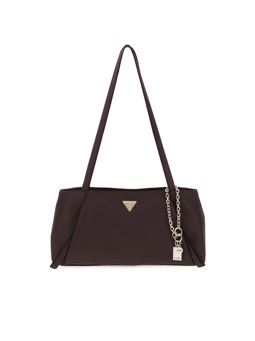 Devon 3 comp borsa a spalla GUESS | HWBG9745090BRO