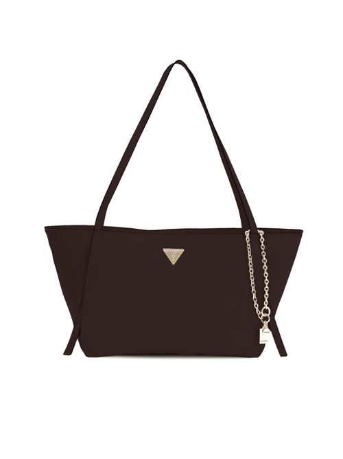 Devon 3 comp borsa a spalla GUESS | HWBG9745230BRO