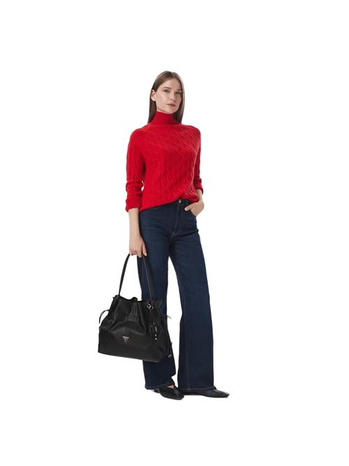 Karima, kleine Schultertasche GUESS | HWNG2249230BLA