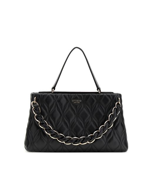 Maxine 2 comp borsa a mano GUESS | HWQG9733050BLA