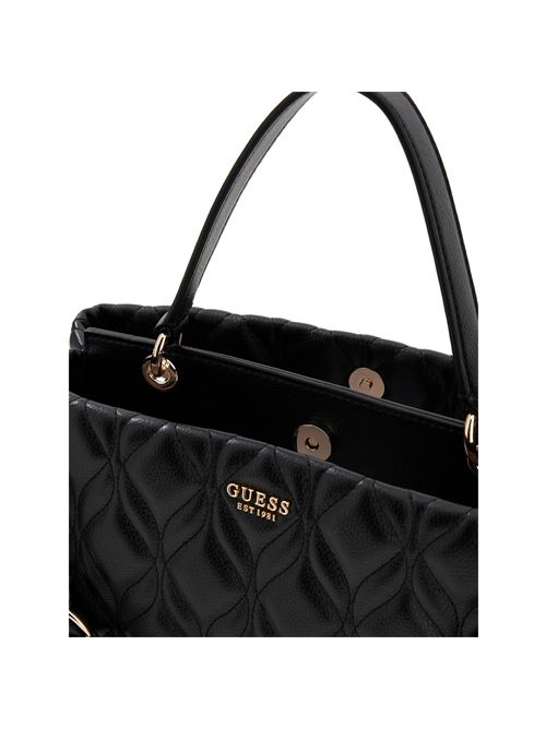 Maxine 2 comp borsa a mano GUESS | HWQG9733050BLA