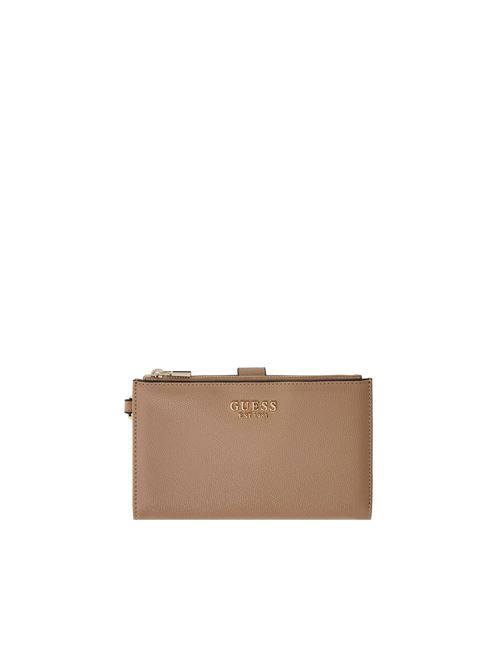 Amorette slg dbl zip wallet GUESS | SWBG7898157BEI