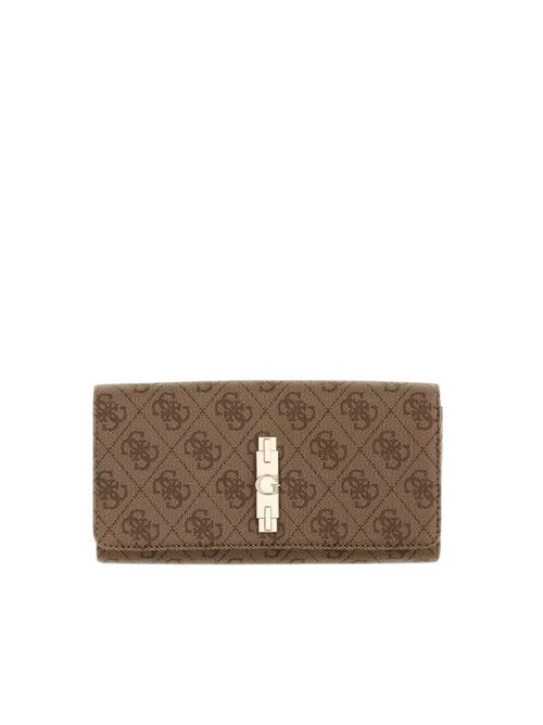 Yvonne portafoglio maxi con logo GUESS | SWSG2378155ILTL