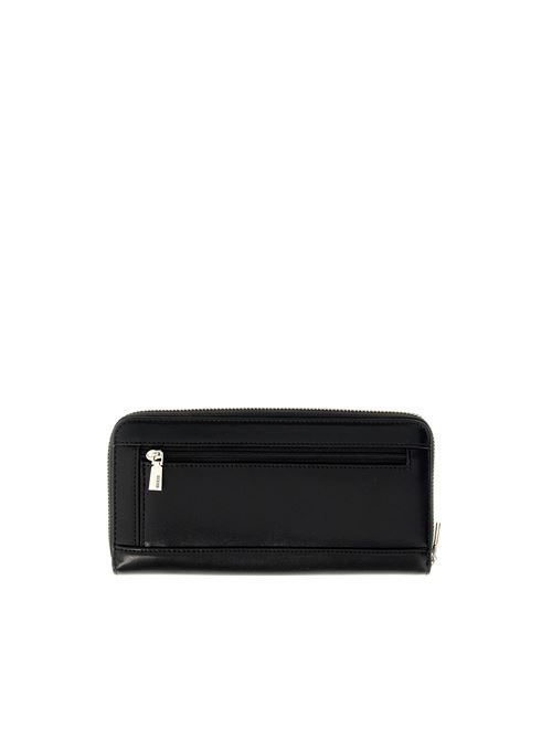 Audrey slg large zip around portafoglio GUESS | SWVG9734146BLA