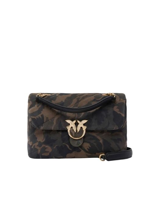 Love Bag Puff Stampa Camouflage mittlere Umhängetasche PINKO | 100038A3LRXST3Y