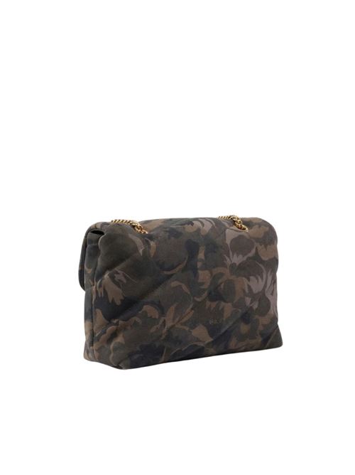 Love Bag Puff Stampa Camouflage mittlere Umhängetasche PINKO | 100038A3LRXST3Y