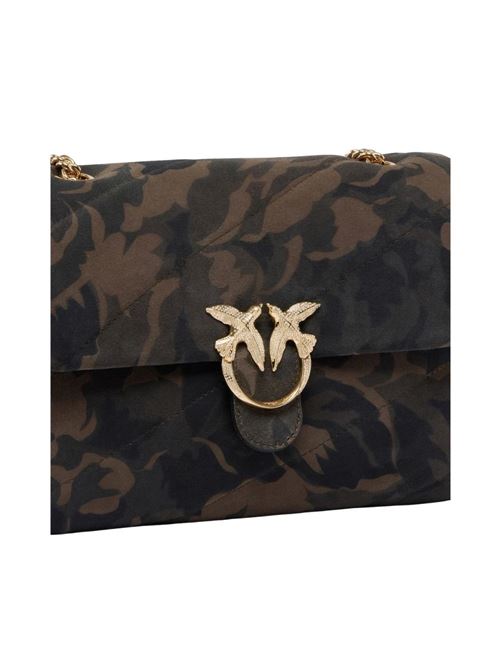 Love Bag Puff Stampa Camouflage mittlere Umhängetasche PINKO | 100038A3LRXST3Y